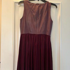 Bailey 44 Faux leather Dress Size M